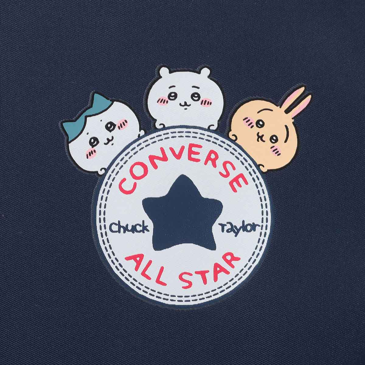 吉伊卡哇×Converse 邮差包(黑色)