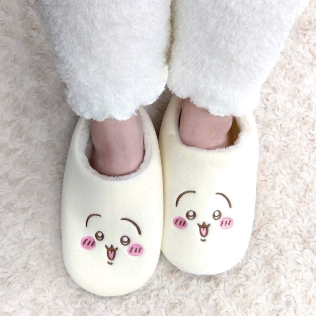 吉伊卡哇 蓬松室内拖鞋(乌萨奇)女士用