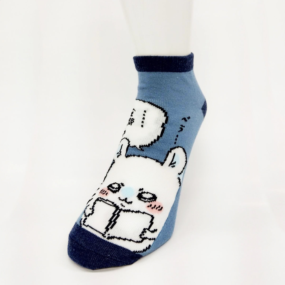 ちいかわ スニーカー丈ソックス(モモンガ本) メンズ用