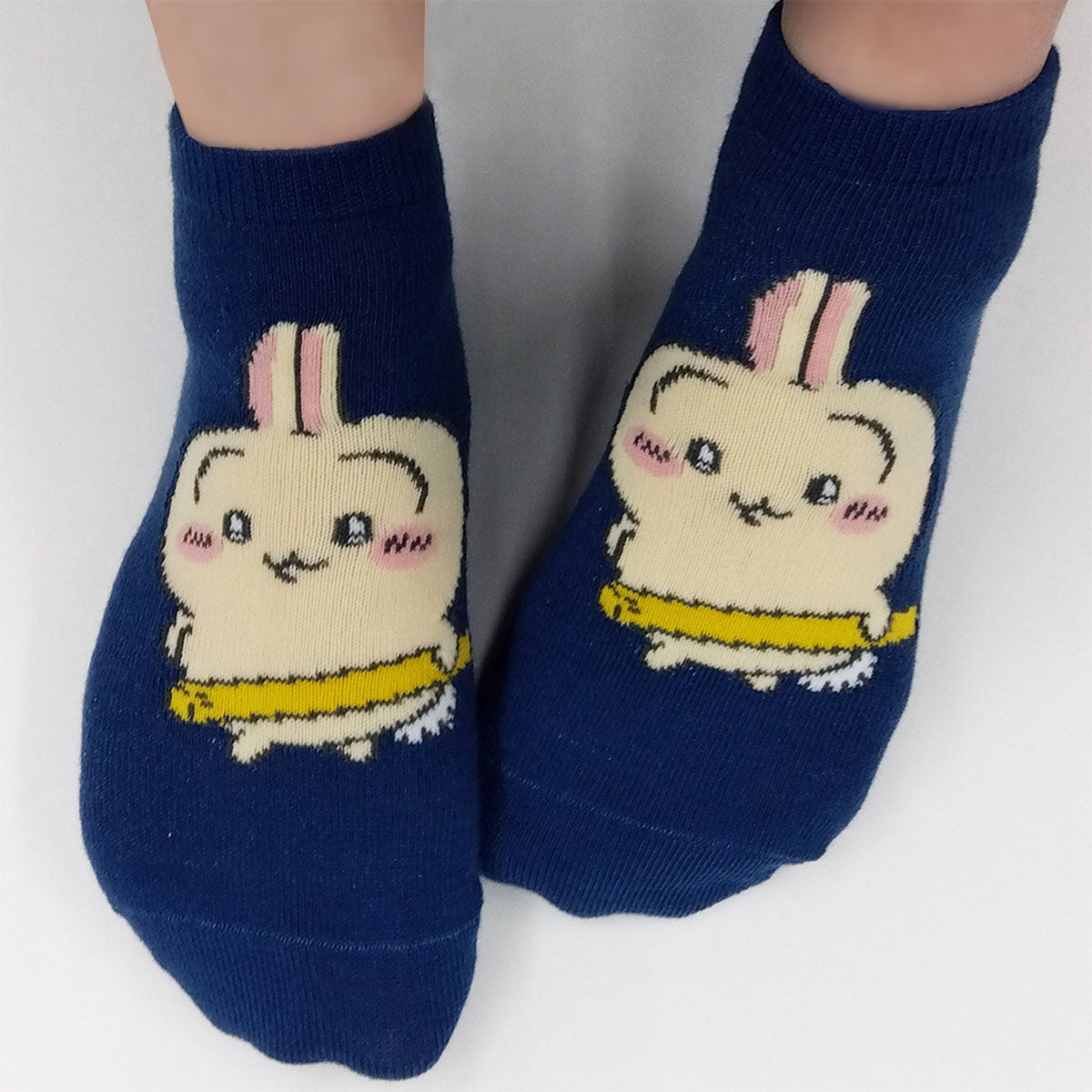 ちいかわ スニーカーソックス(うさぎたくあん)