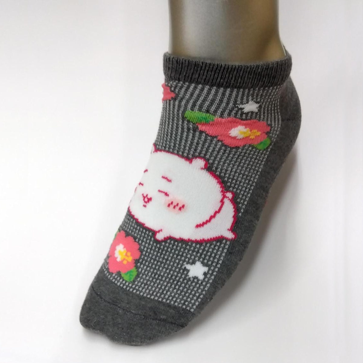 치이카와 메쉬 스니커 양말 (치이카와 아로하 / 남성용)