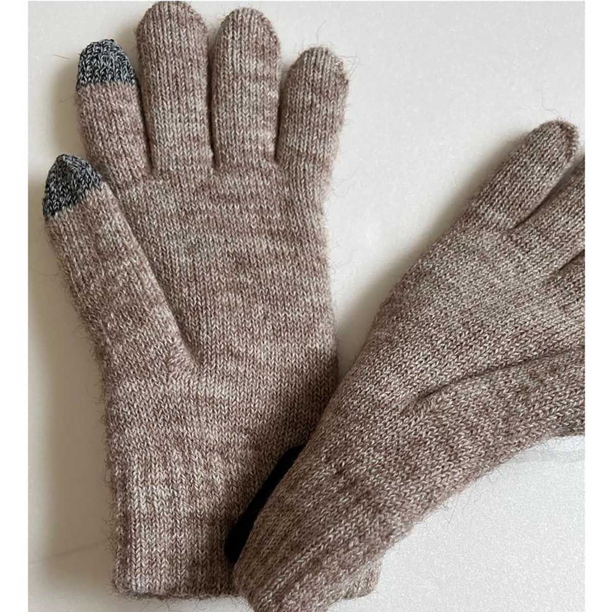 Chiikawa Smartphone-Compatible Cable Gloves (Usagi Face)