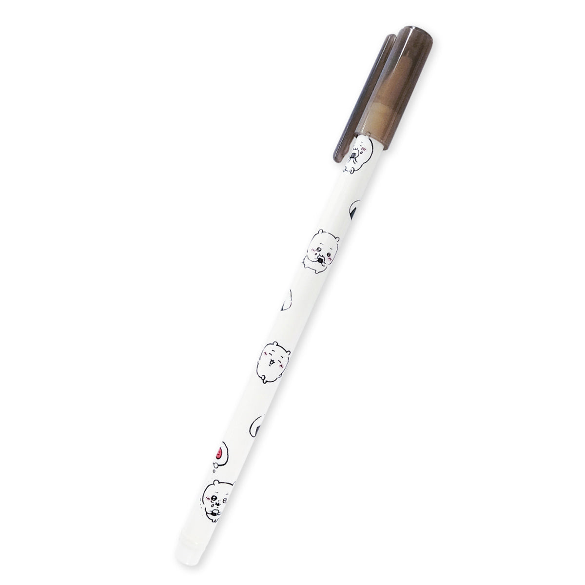 Chiikawa Cap Gel Pen (Black/Rice Ball)