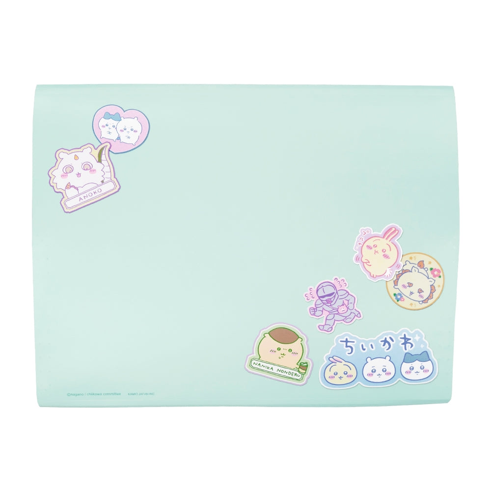 ちいかわ マルチポケットクリアファイル(ワッペン風)