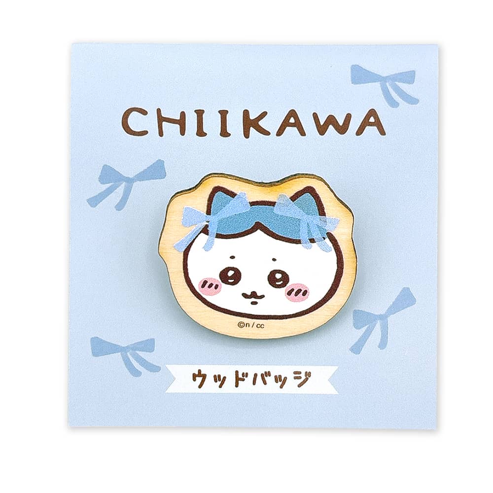 Chiikawa Wood Badge (Hachiware 2)