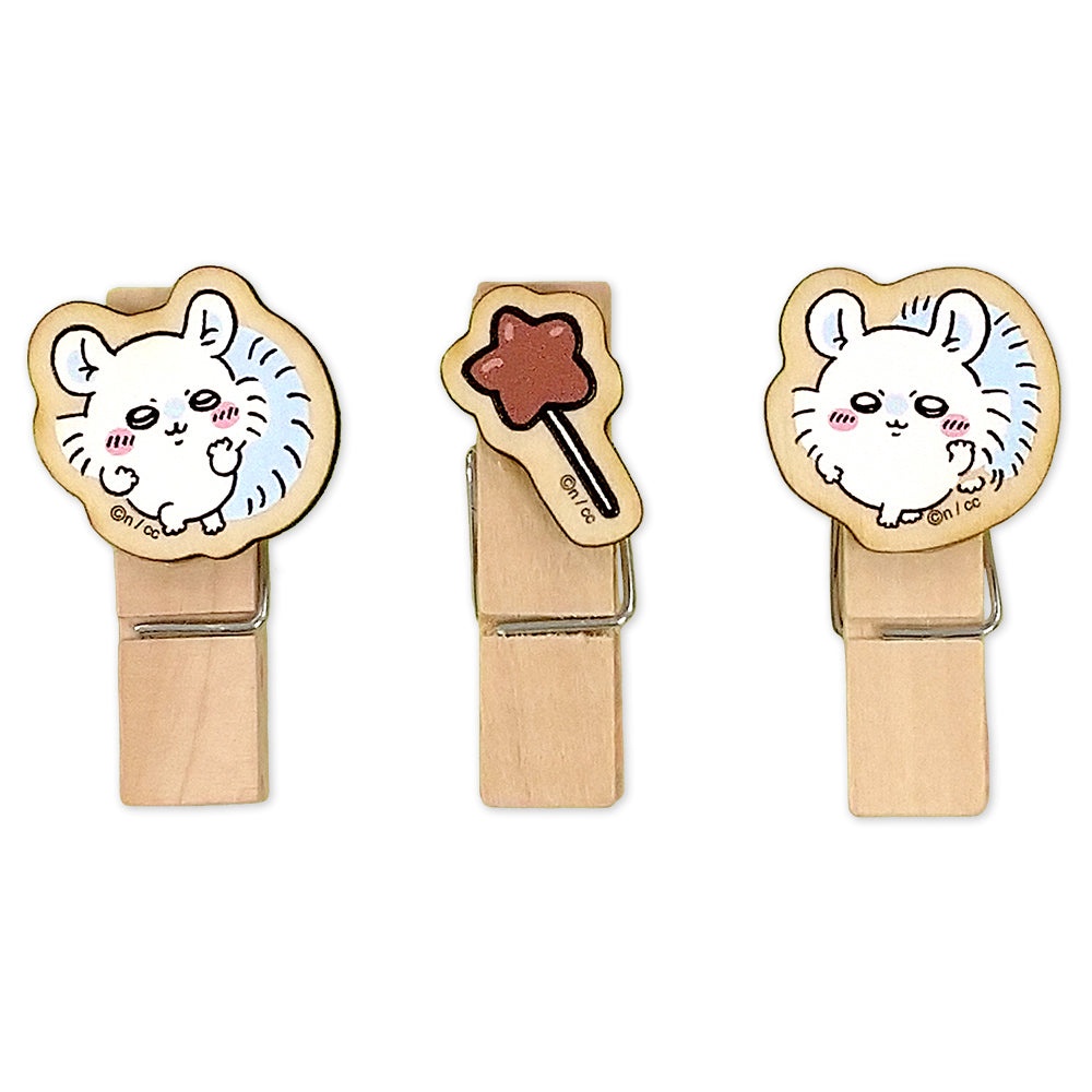 치이카와 우드 클립 (모몽가)