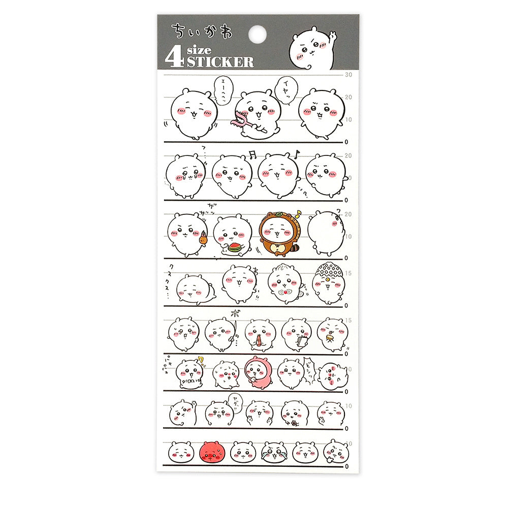 吉伊卡哇 4种尺寸贴纸(吉伊卡哇)
