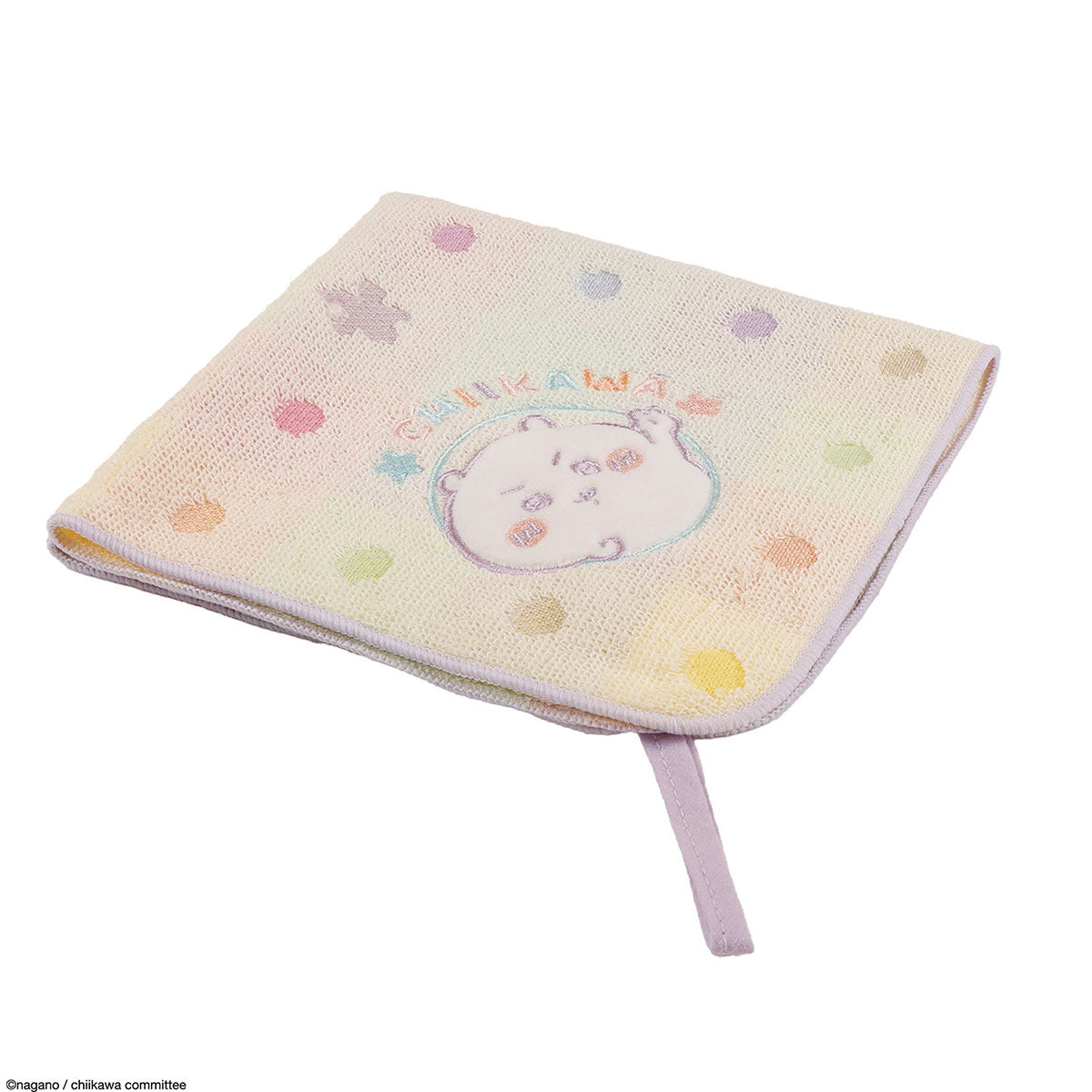 Chiikawa Loop Towel (Pastel Dot Shower)
