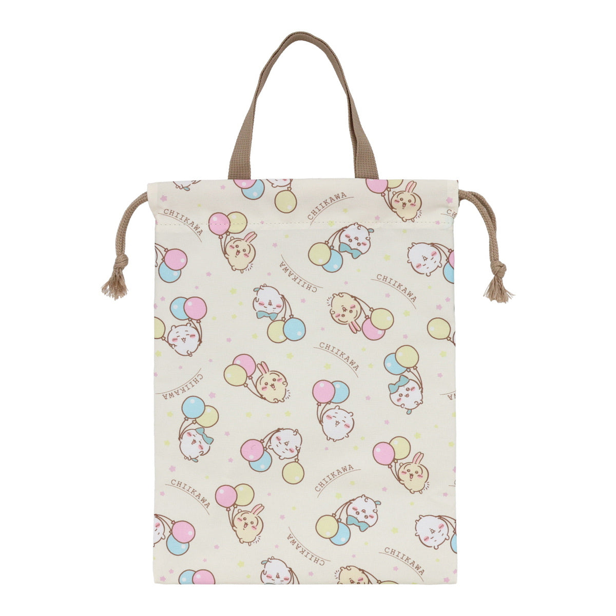 ちいかわ 縦型巾着(ふうせん)