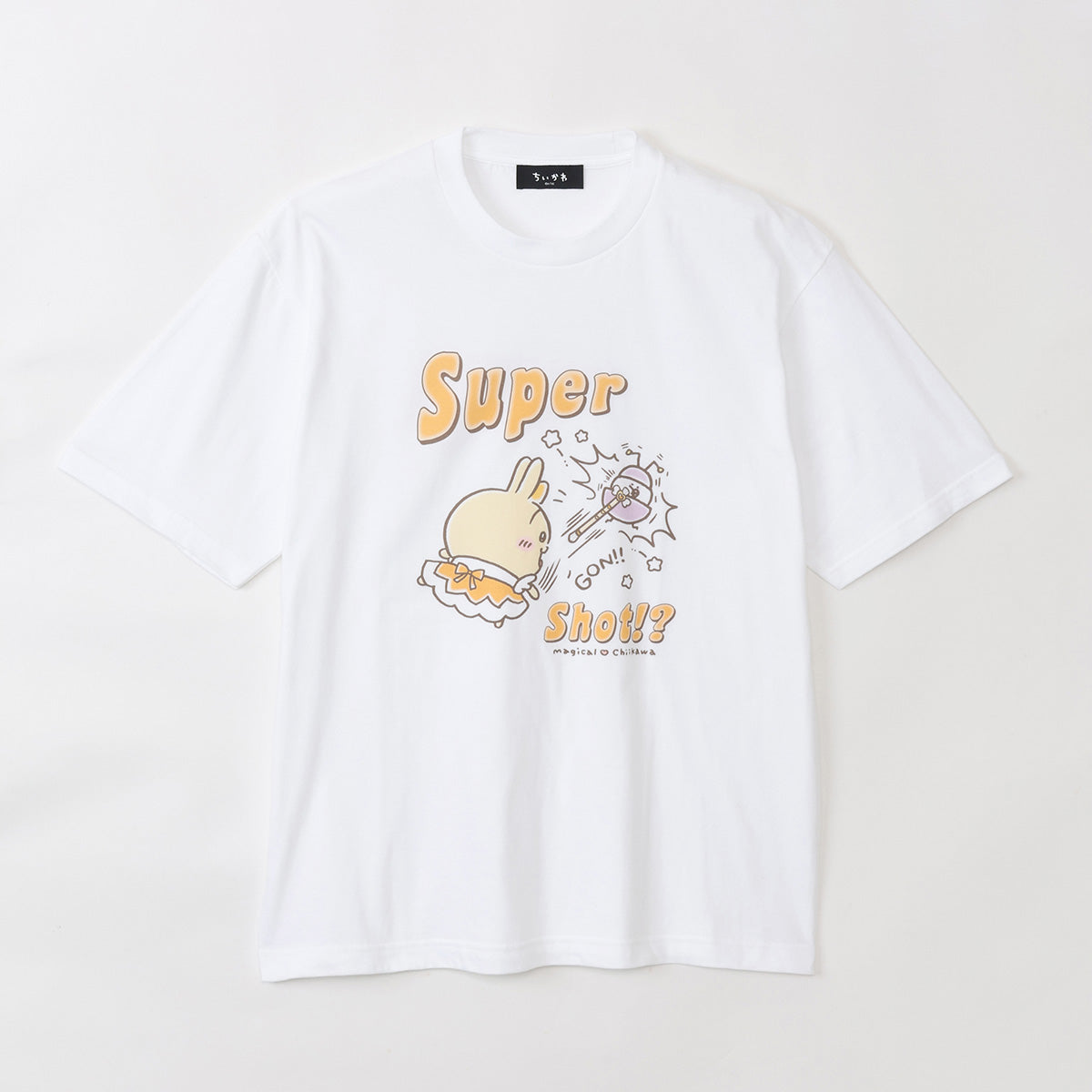 吉伊卡哇 超魔法吉伊卡哇 大T恤 Super Shot!? 白色