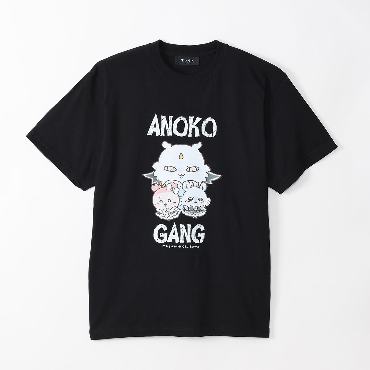 Chiikawa Super Magical Chiikawa T-shirt ANOKO GANG Black
