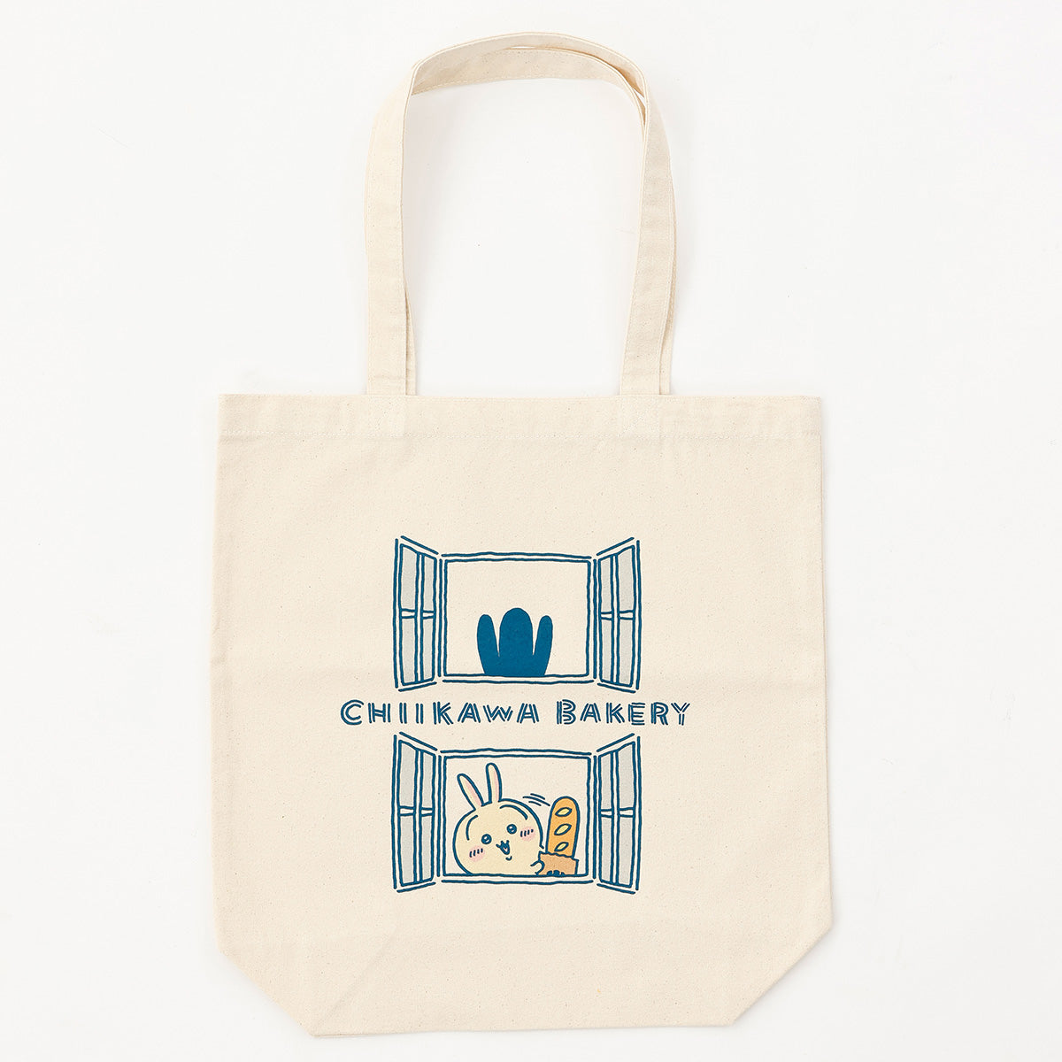 Chiikawa Chiikawa Bakery Tote Bag Peek from the Window Natural