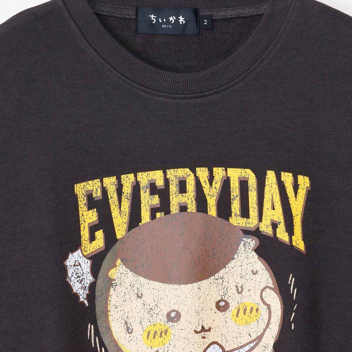 吉伊卡哇 卫衣 EVERYDAY 劳动 墨黑