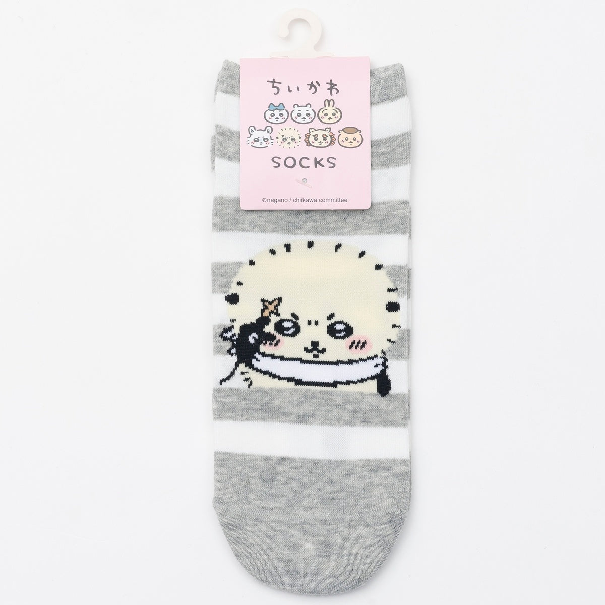 Chiikawa Klusox Rakko Peace Gray Border