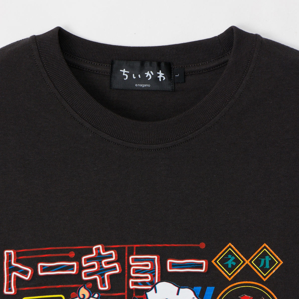 도쿄 치이카와 티셔츠 (모두 / 먹색)