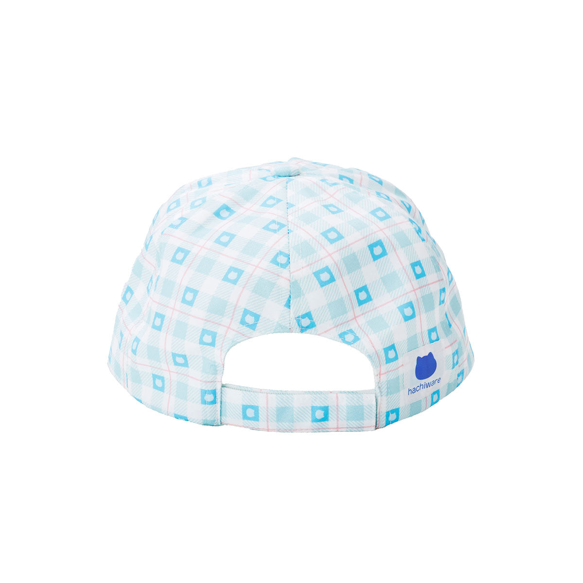 ちいかわ チェックシリーズ CAP ハチワレ ブルー