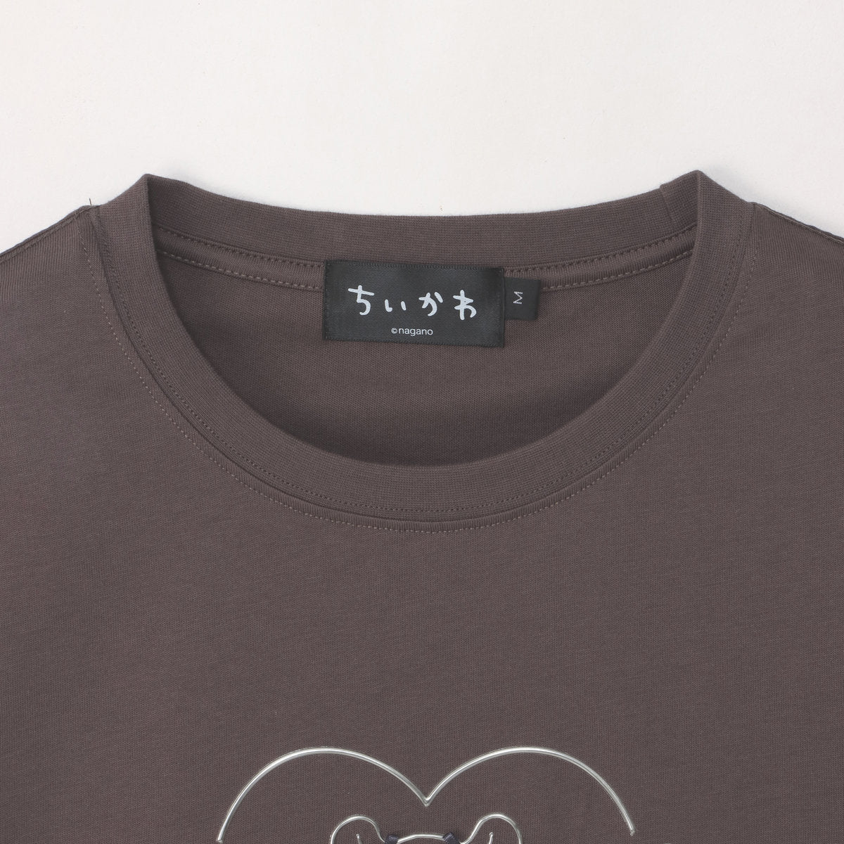 ちいかわ Go!HARAJUKU Tシャツ リボンリボン モモンガ ブラウン