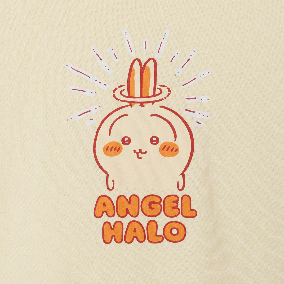 ちいかわ 長袖Tシャツ ドーナッツ イエローベージュ