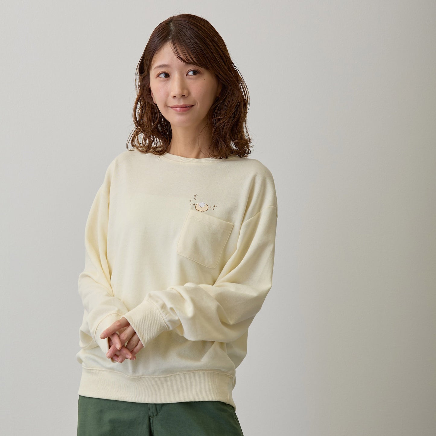 ちいかわ スウェット お守り拾うか クリーム