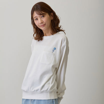 ちいかわ スウェット 肩車ジャンプ ホワイト