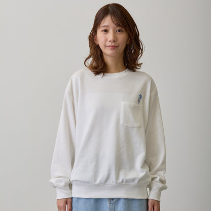 ちいかわ スウェット 肩車ジャンプ ホワイト