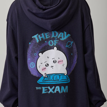 ちいかわ ZIPパーカー 試験だ ネイビー