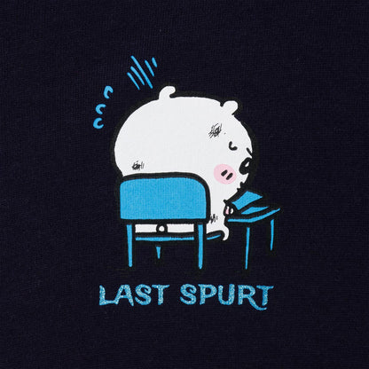 ちいかわ ZIPパーカー 試験だ ネイビー