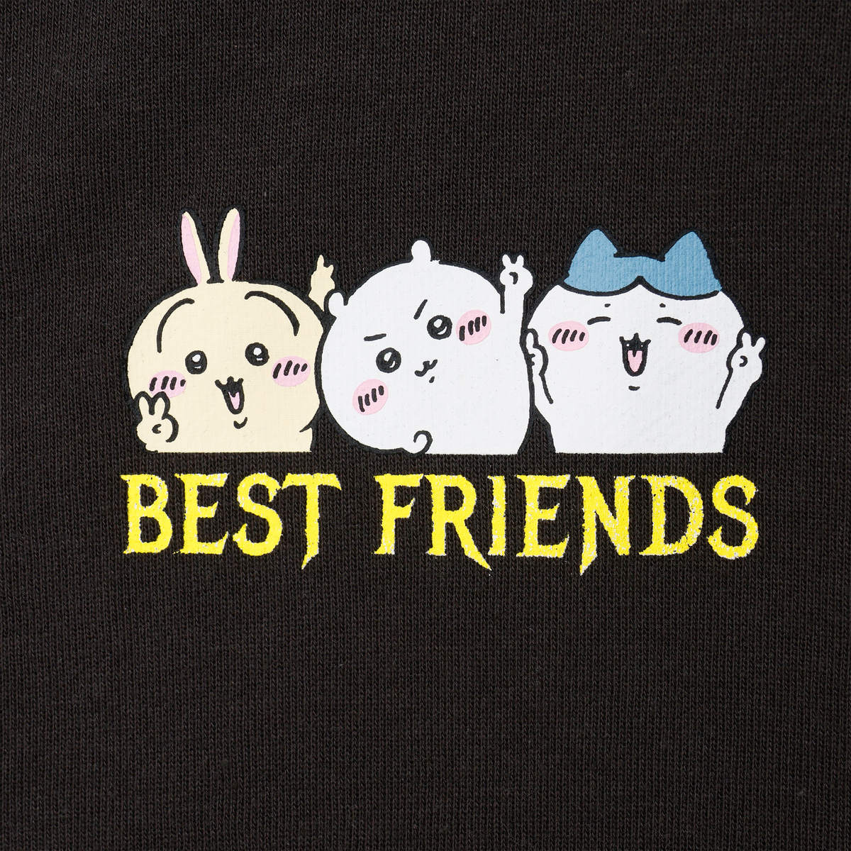 ちいかわ ZIPパーカー 仲良しトリオ スミ