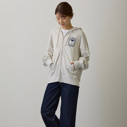 ちいかわ ZIPパーカー 福寿円満 アッシュ