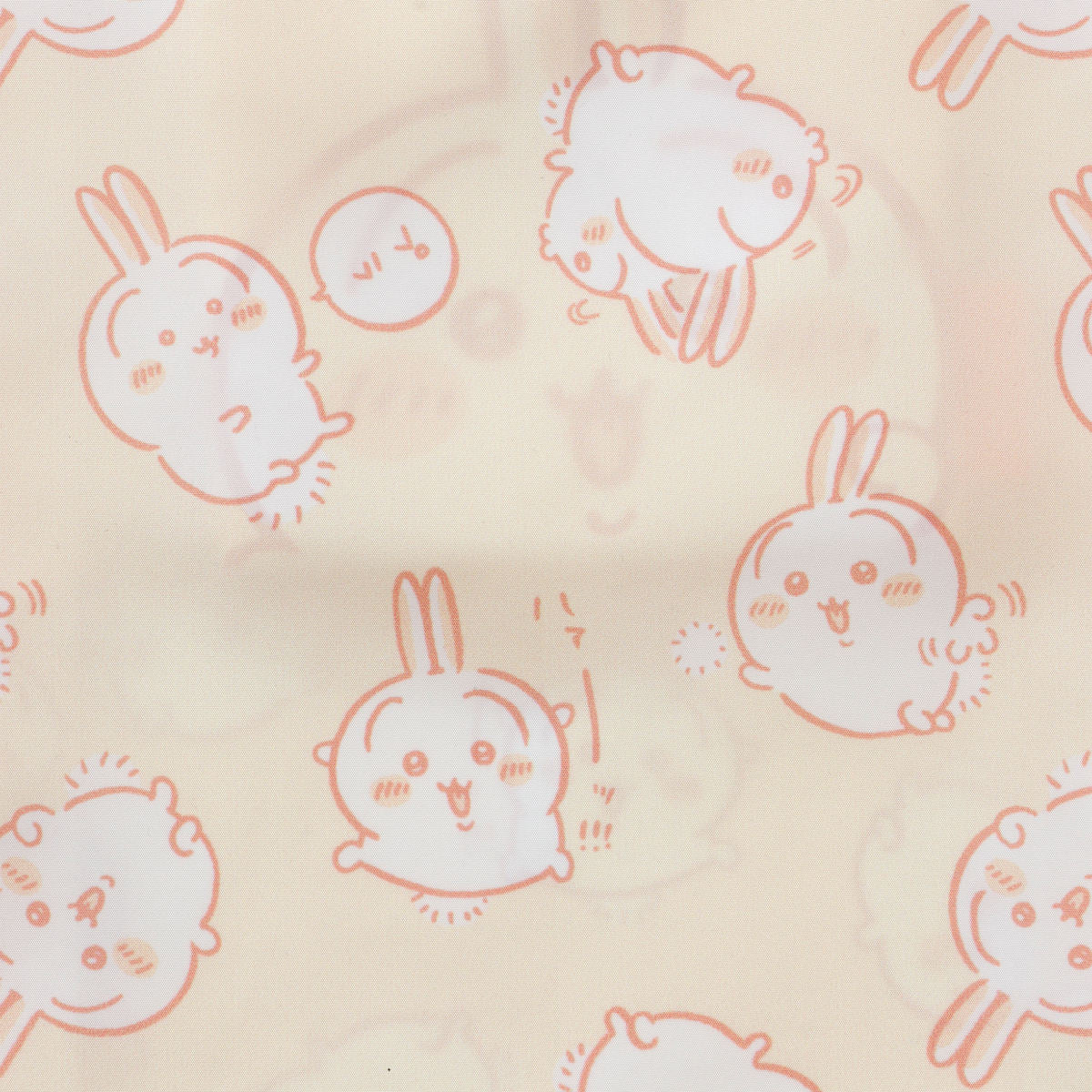 ちいかわ エコバッグ うさぎ総柄 イエロー