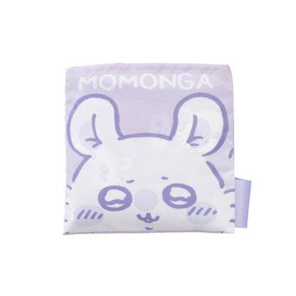 ちいかわ エコバッグ モモンガ総柄 パープル