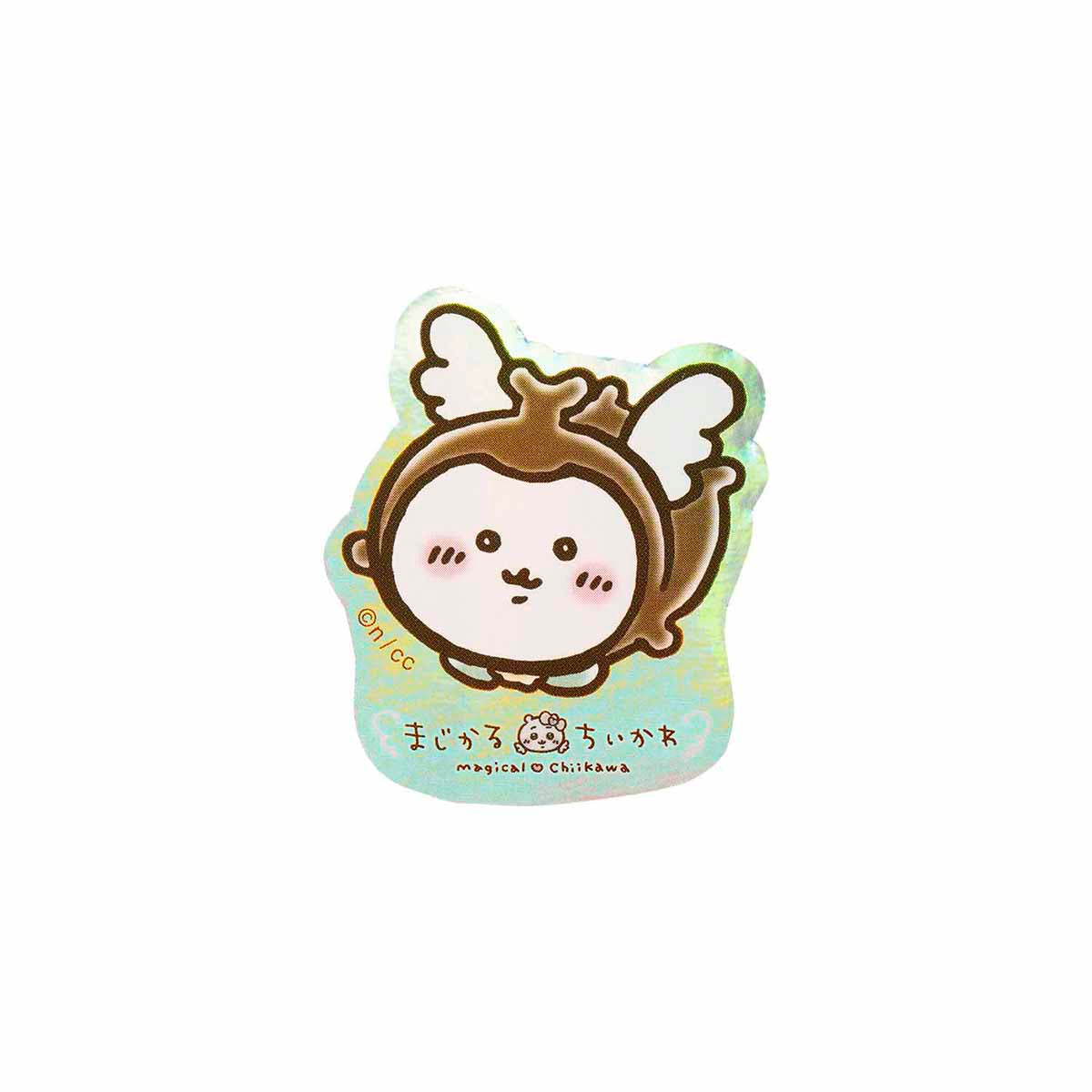 Magical Chiikawa Smartphone-Sized Hologram Sticker (Beetle)