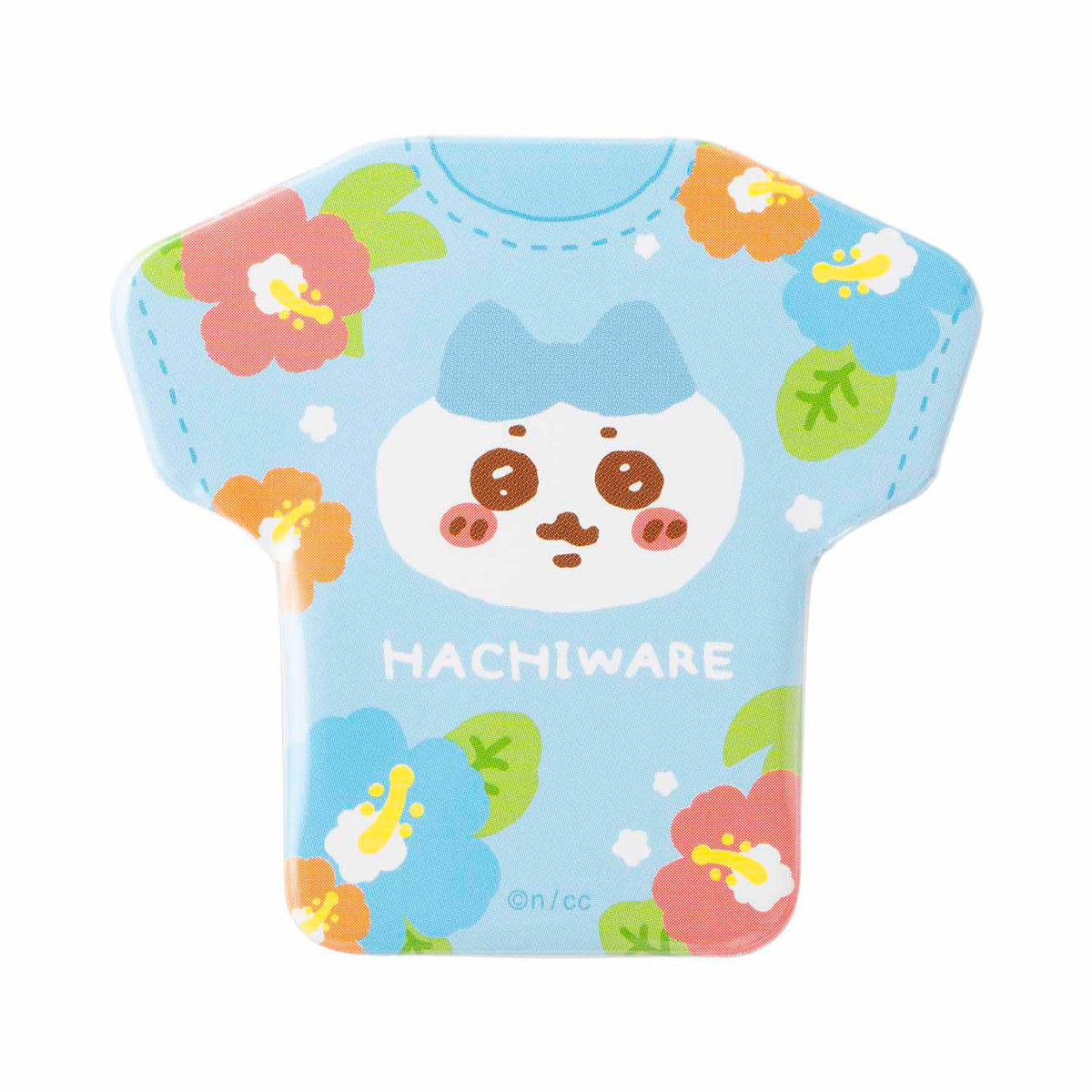 Chiikawa Shisa's Souvenir Shop Trading T-Shirt Shaped Button Badge (All 8 Types)