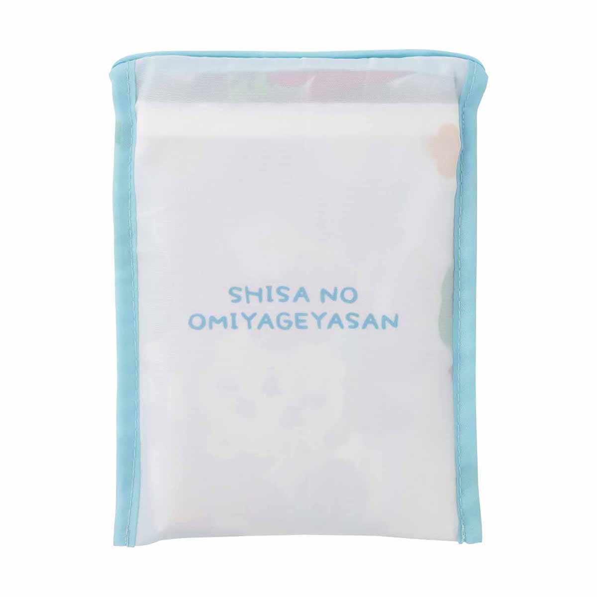 ちいかわ シーサーのおみやげやさん ポケッタブルエコバッグ(ハイビスカス)