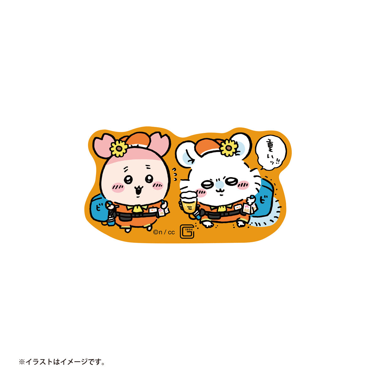 【予約】ちいかわ×読売ジャイアンツ スマホに貼れるサイズのステッカー(売り子)【2024年8月中旬より順次発送予定(発送延期の場合もキャンセル不可)】【通常商品と同時購入・配送希望日指定不可】【キャンペーン対象外】