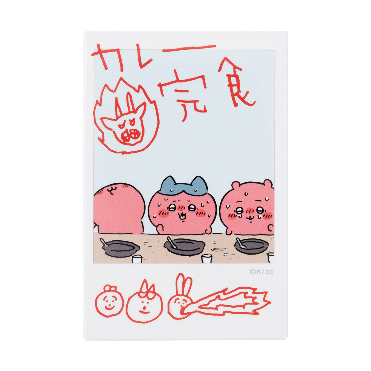 ちいかわ ちいかわレストラン スクエアマグネット(カレー完食)