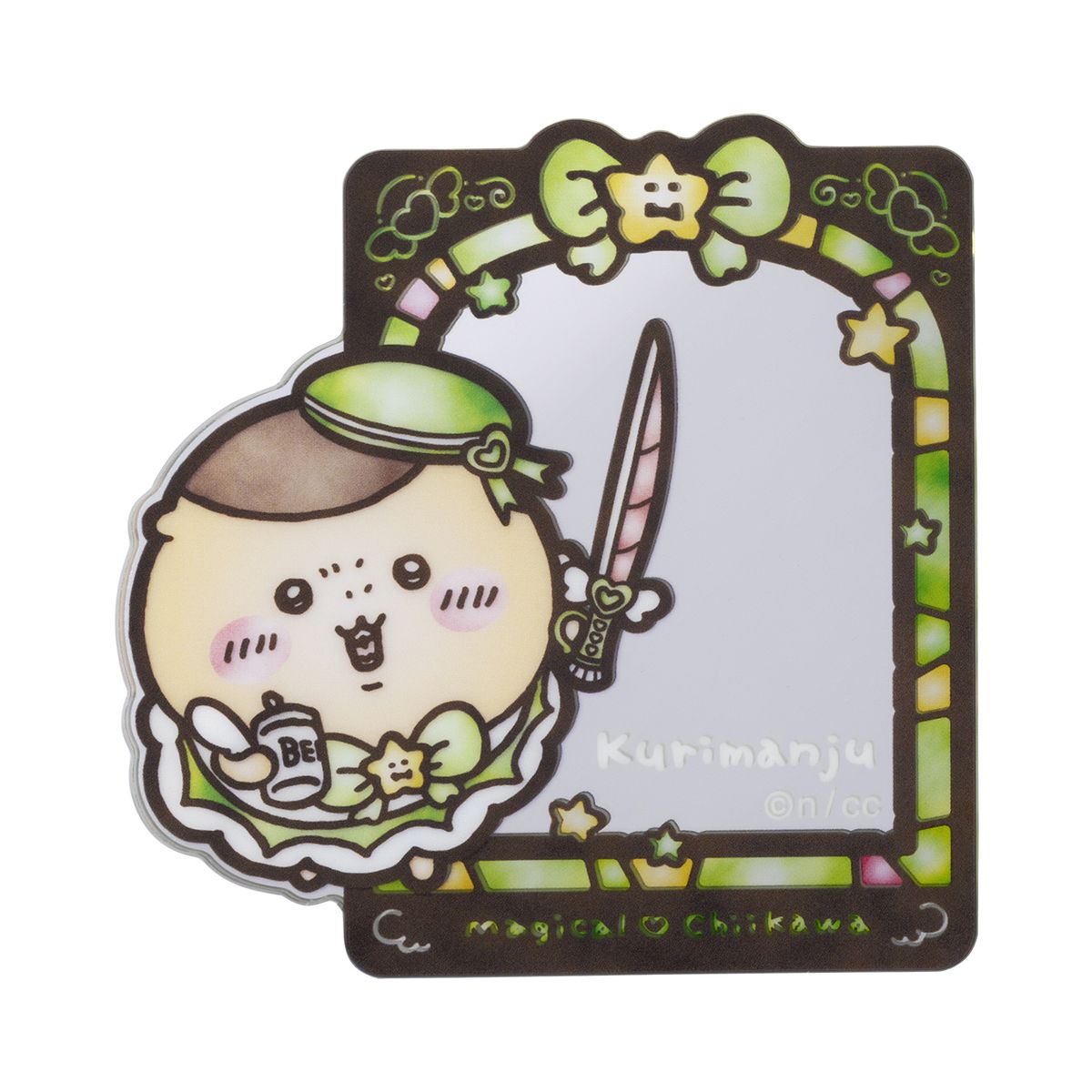 Chiikawa Magical Chiikawa Trading Stained Glass Style Mirror Stickers (All 8 Types)
