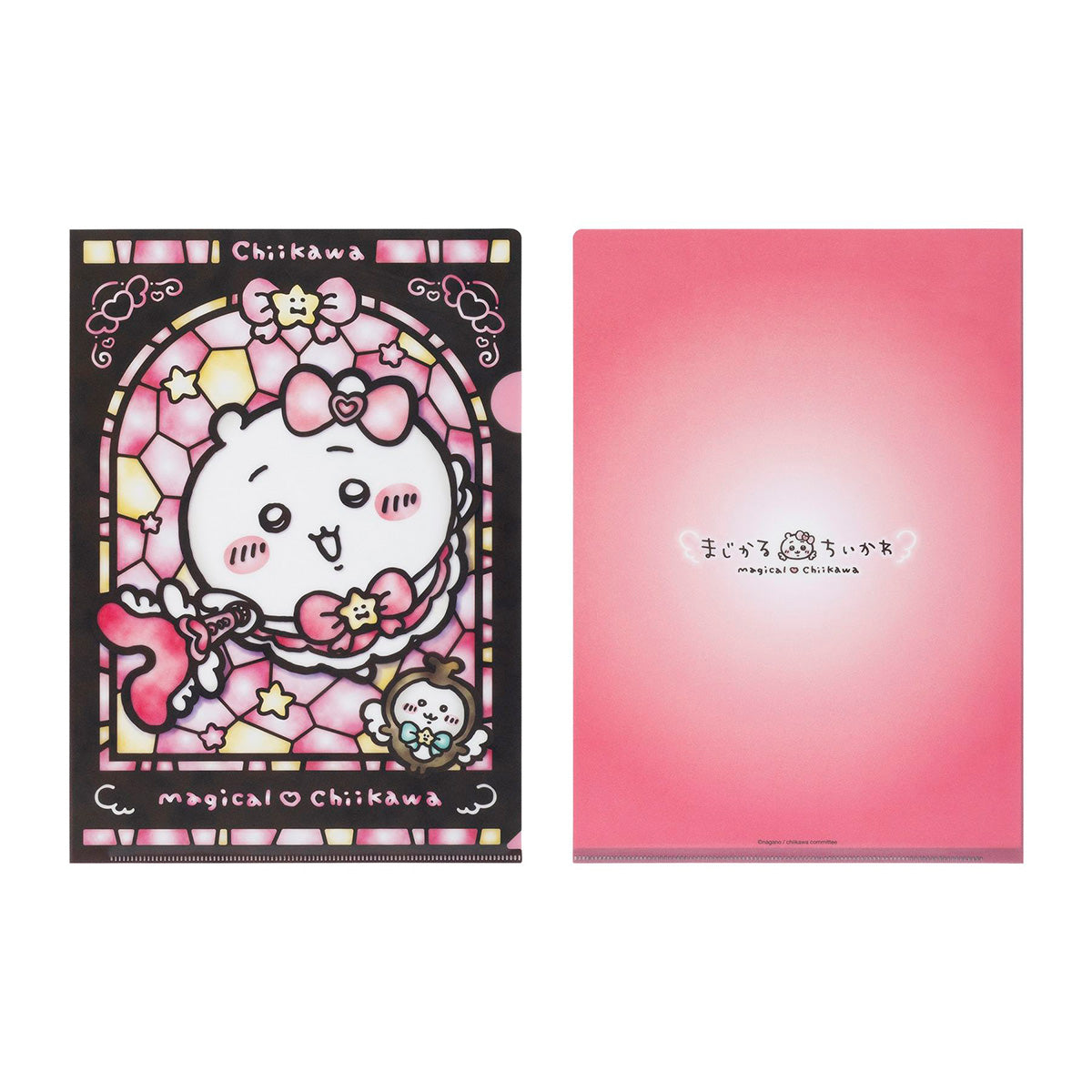 Chiikawa Magical Chiikawa Stained Glass Style Clear File (Chiikawa)