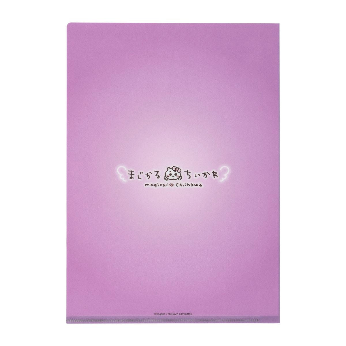 치이카와 매지컬 치이카와 스테인드 글라스 스타일 클리어 파일 (모몽가)