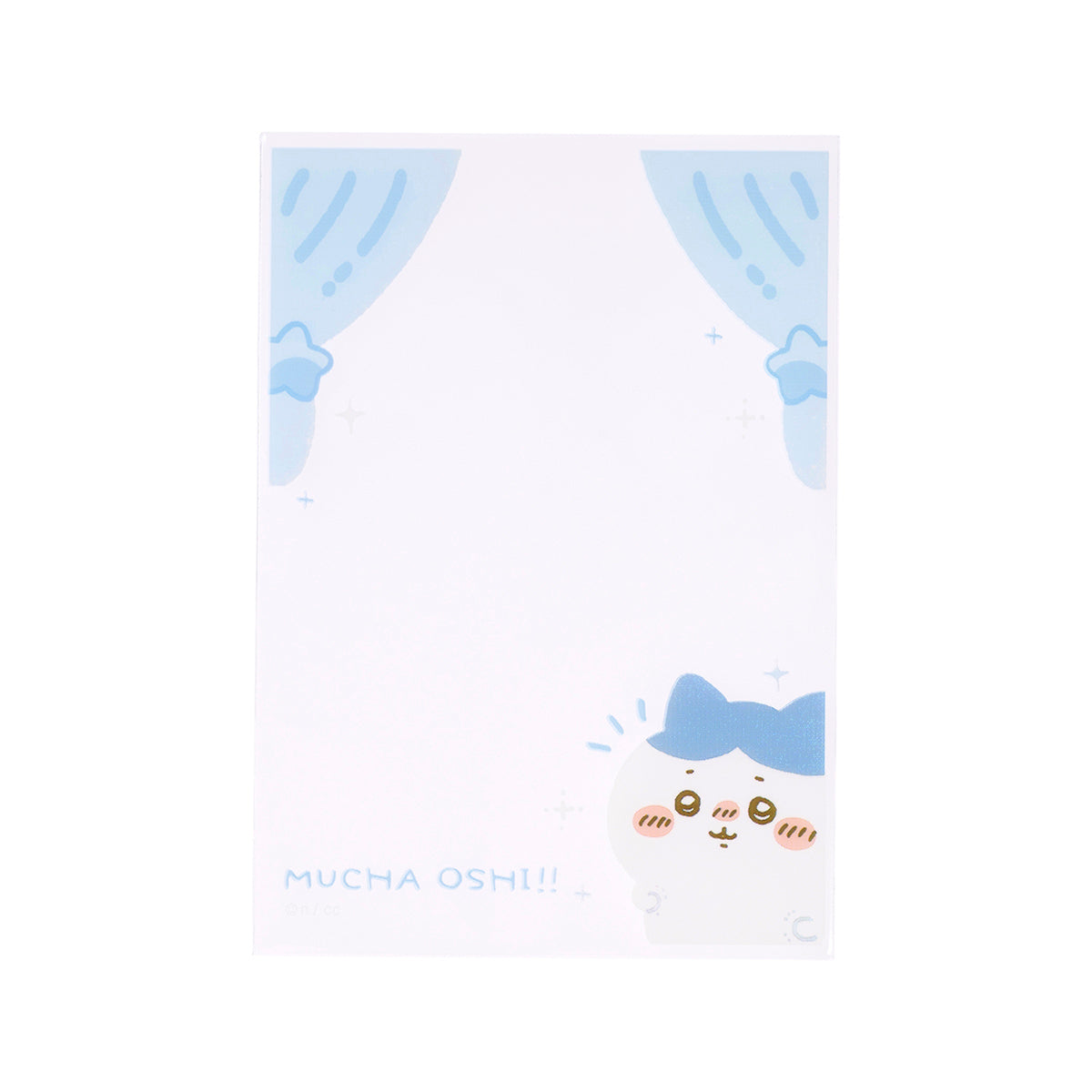 ちいかわ ミニフォトが入るサイズのクリアスリーブ(ハチワレ)