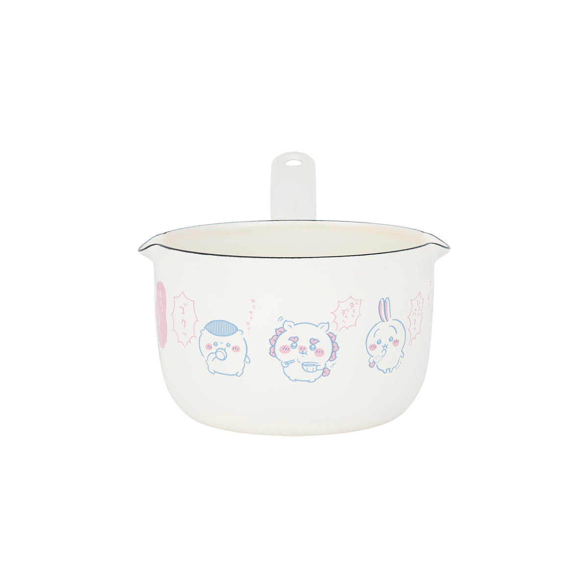 치이카와 에나멜 밀크 팬 12cm