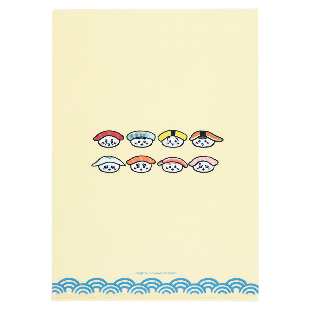 ちいかわ ちいかわ寿司 クリアファイル(お寿司なみんな)