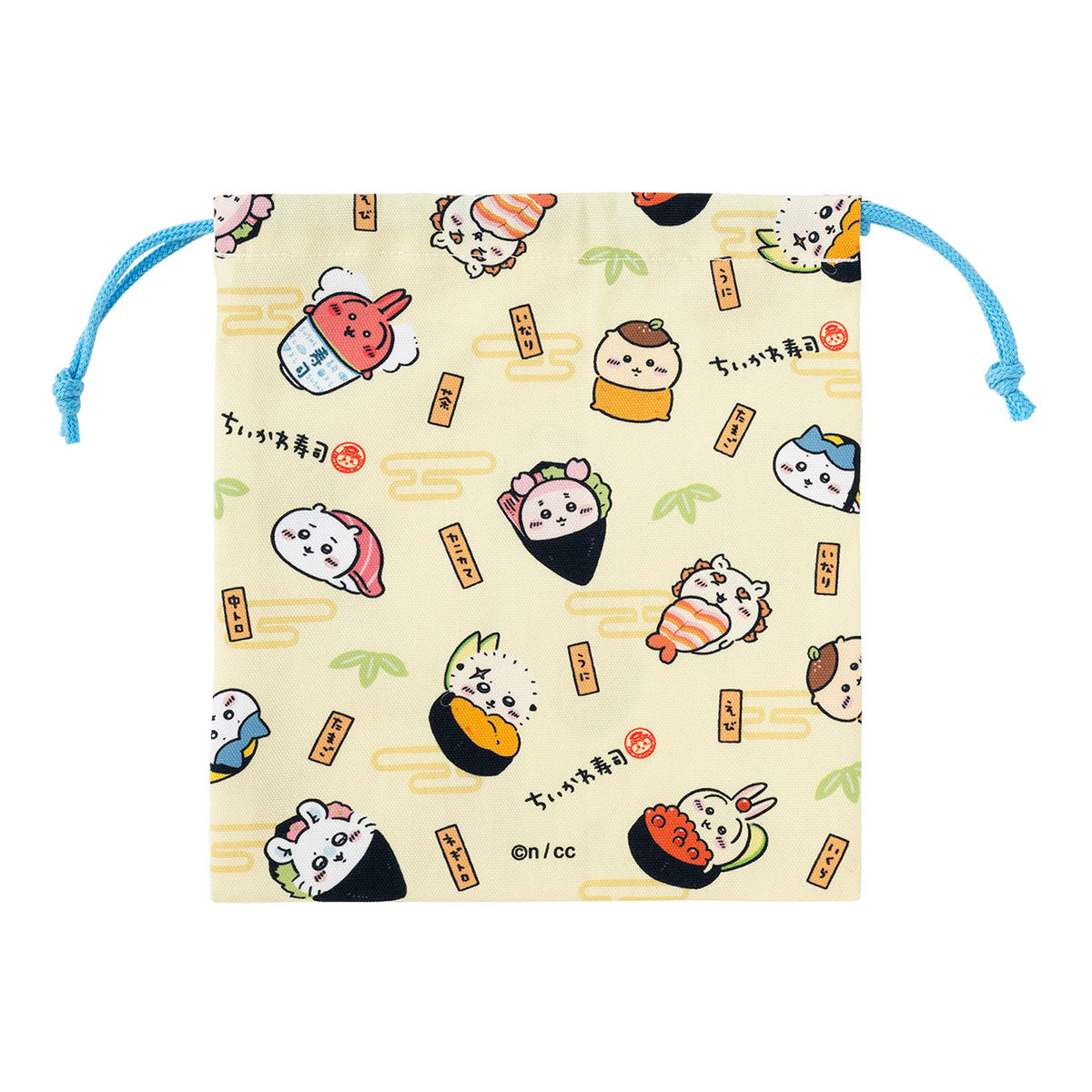 치이카와 치이카와 스시 적당한 크기의 파우치 (스시 친구들)