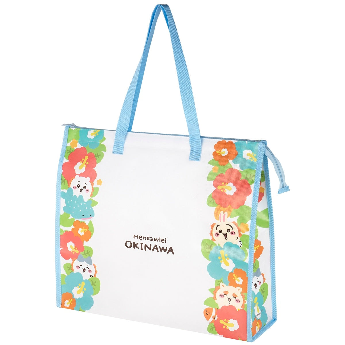 Chiikawa Shisa's Souvenir Shop Souvenir Bag (Hibiscus)