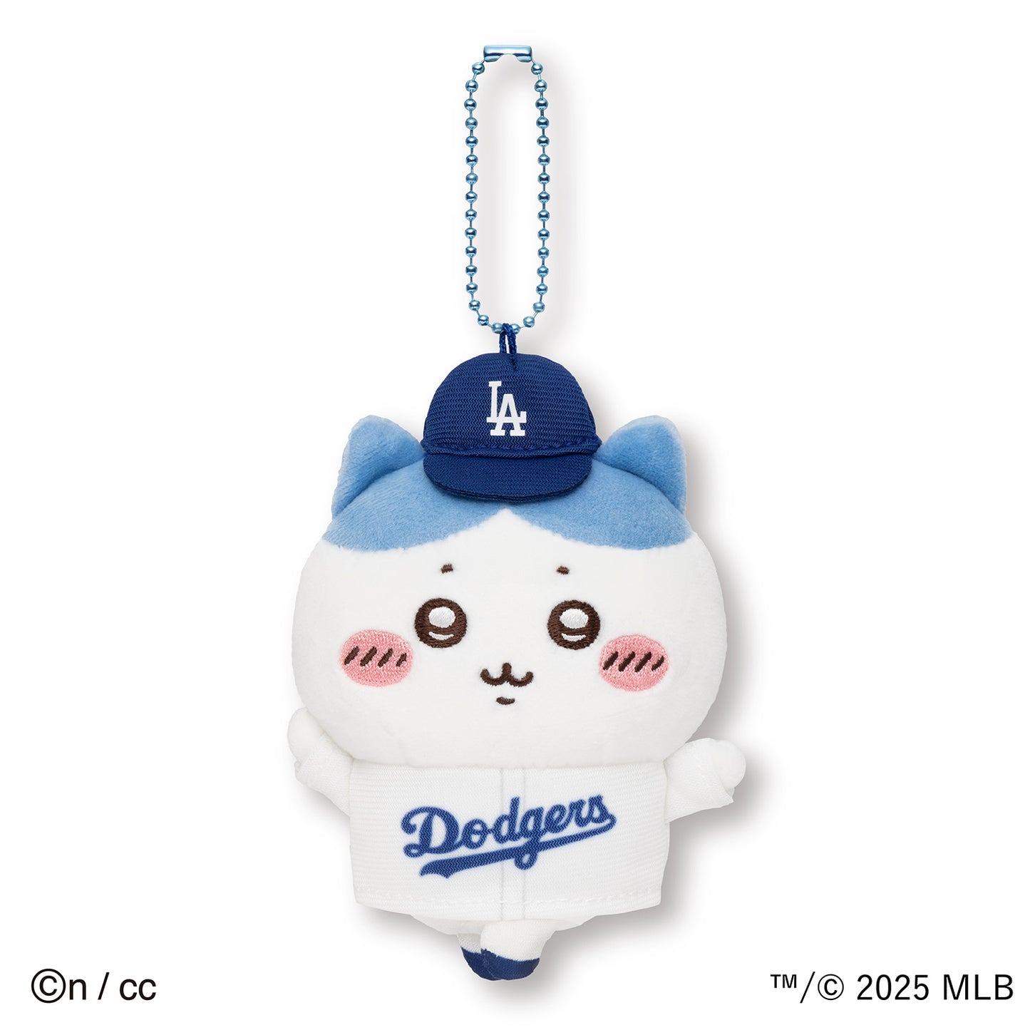 【予約】ちいかわ×MLB TOKYO SERIES マスコット ハチワレ(ドジャース)【2025年6月下旬より順次発送予定(発送延期の場合もキャンセル不可)】【通常商品と同時購入・配送希望日指定不可】【キャンペーン対象外】