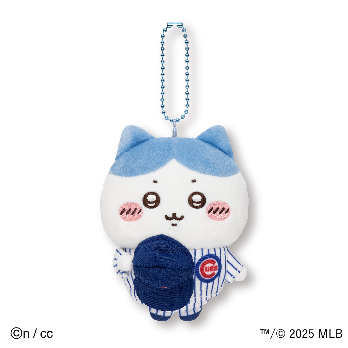 【予約】ちいかわ×MLB TOKYO SERIES マスコット ハチワレ(カブス)【2025年6月下旬より順次発送予定(発送延期の場合もキャンセル不可)】【通常商品と同時購入・配送希望日指定不可】【キャンペーン対象外】