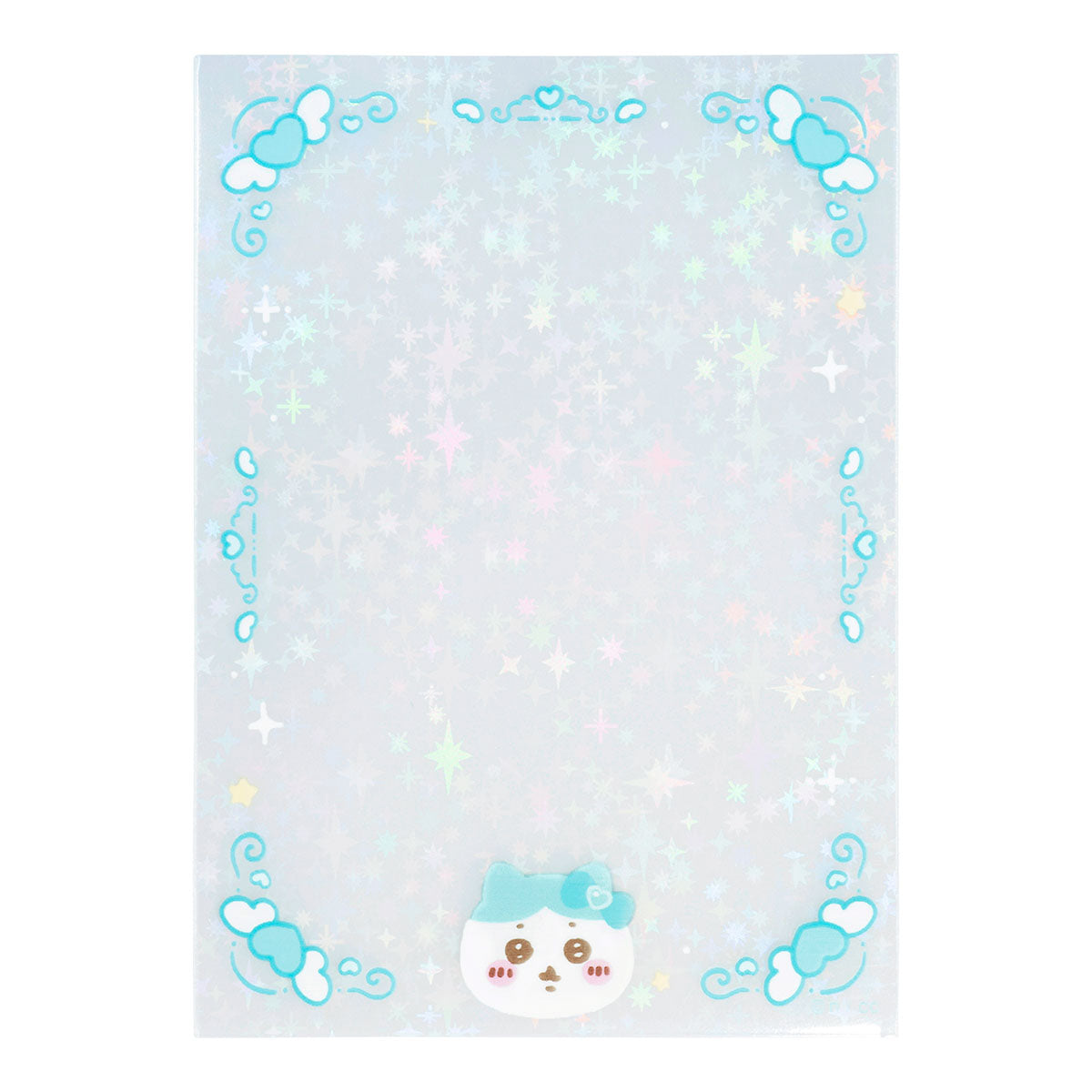 ちいかわ まじかるちいかわ ミニフォトが入るサイズのきらきらクリアスリーブ(ハチワレ)