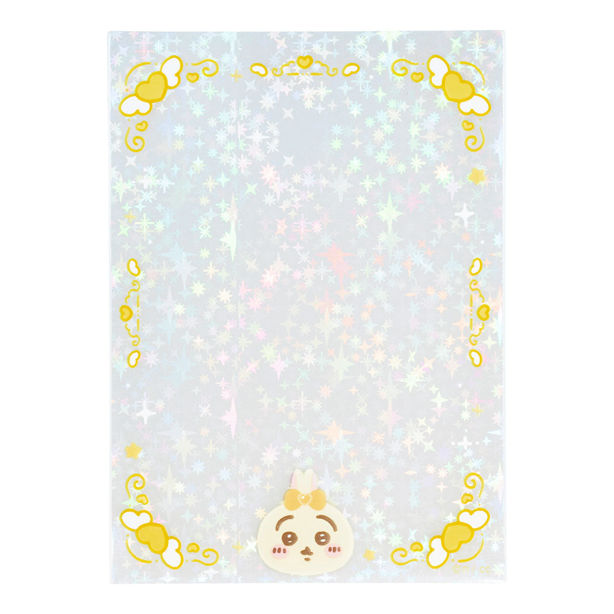 ちいかわ まじかるちいかわ ミニフォトが入るサイズのきらきらクリアスリーブ(うさぎ)