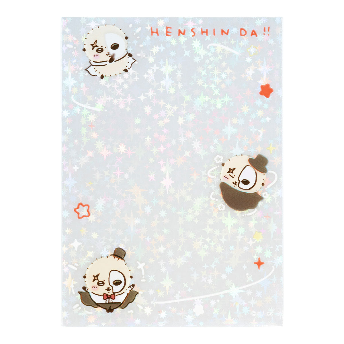 ちいかわ まじかるちいかわ ミニフォトが入るサイズのきらきらクリアスリーブ(ラッコ)