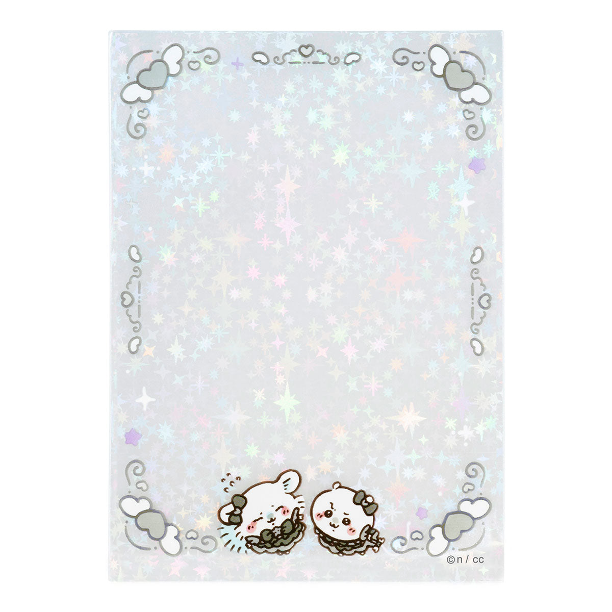 ちいかわ まじかるちいかわ ミニフォトが入るサイズのきらきらクリアスリーブ(悪いバージョン)